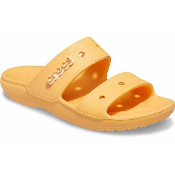 Crocs Classic Men's Sandals Orange | Australia 1261DFMN